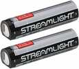 Streamlight Sl-b50 Usb-c Rechargeable Battery 2 Pack Black And Silver 22112