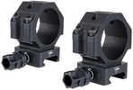 Trijicon Scope Rings with Q-LOC Technology, Fits 30mm Tubes, 1.1" Height Above Rail, Medium, Black