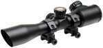 Truglo TAC 4X32 Scope ILLUM Reticle Rings Black TG8504TL