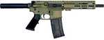 Great Lakes Firearm and Ammo AR15 PISTOL .223 WYLDE Semi Automatic 7" Barrel (30)1 Capacity Polymer Grip Colored Finish 