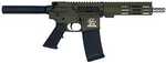 Great Lake Firearm and Ammo AR15 Pistol .223 WYLDE Semi Automatic 7" Barrel (30)1 Capacity Polymer Grip Colored Finish 