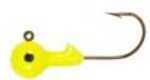 H&H Lure H&H Ball Jig Heads 1/16 10pk Chartreuse Md#: B1610-05