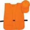Allen Cases Orange Hat/Vest Combo Adult