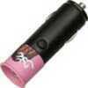 Browning On The Road 2" Shotgun Shell Rechargeable Flashlight, Black/Pink