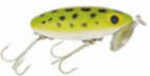 Arbogast Lures Jitterbug 3/8 2.5" Frog White Belly Md: G600