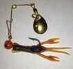 H&H Dbl Eye Jighead 1/4Oz 10bg Red
