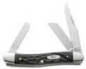 Case Cutlery Medium Stockman 3 Blade 5/8" Rough Black
