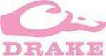 Drake Waterfowl Logo Window Decal Pink