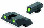 Meprolight Night Sight Fixed Set Green/Green for Glock 26 & 27