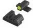 Night Fision Perfect Dot Sight Set Sauer .40 S&W & .45 ACP Caliber P-Series Front Square Rear Yellow
