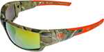 Crossfire Cipher Premium Shooting Glasses Camo/Gold Mirror