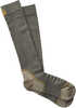 Lacrosse Men's Copper Merino Socks Midweight Over the Calf OD Green X-Large
