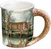 Wild Wings Sculpted Mug Tranquil Waters Whitetail Deer 