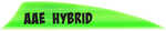 AAE Hybrid 2.0 Shield Cut Vanes Bright Green 50 pk. Model: HY20BG50 