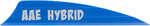 AAE Hybrid 2.0 Shield Cut Vanes Blue 50 pk. Model: HY20BL50 