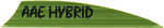AAE Hybrid 2.0 Shield Cut Vanes OD Green 50 pk. Model: HY20ODG50 