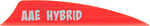 AAE Hybrid 2.0 Shield Cut Vanes Red 50 pk. Model: HY20RD50 