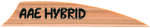 AAE Hybrid 2.0 Shield Cut Vanes Sand 50 pk. Model: HY20SD50 