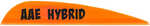 AAE Hybrid 23 Vanes Fire Orange 50 pk. Model: HY23FO50 