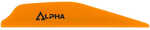 Bohning Alpha Vanes Neon Orange 100 pk. Model: 101062NO28