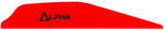 Bohning Alpha Vanes Neon Red 100 pk. Model: 101062NR28