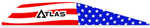 Bohning Atlas Vanes American Flag 100 pk. Model: 101072AF28