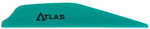 Bohning Atlas Vanes Teal 100 pk. Model: 101072TL28