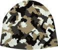 Hot Shot Camo Knit Beanie Mountain Camo