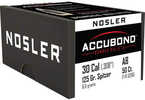 Nosler AccuBond Bullets .30 Cal. 125 gr. Spitzer Point 50 pk. Model: 52165