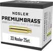 Nosler Custom Brass 33 Nosler25 pk. Model: 10222