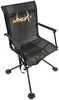 Muddy Swivel Ground Chair Black with Adjustable Legs  