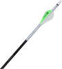 NAP Quikfletch QuickSpin Fletch Rap White and Green 4 in.  