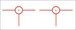 Gunstar Tactical 3D 2 Reticle Orange