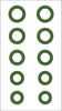 Gunstar Chubby Circle Reticle Set Green