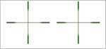 Gunstar Rifle Crosshair Green