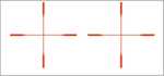 Gunstar Rifle Crosshair Orange