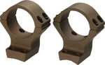 Browning X-Bolt Integrated Scope Rings Burnt Bronze 30mm Low Model: 12534