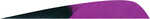 Gateway Parabolic Feathers Kuro Purple 4 in. LW 50 pk.  