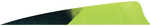 Gateway Shield Cut Feathers Kuro Chartreuse 4 in. LW 50 pk.  