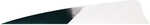 Gateway Shield Cut Feathers Kuro White 4 in. LW 50 pk.  