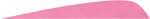 Gateway Parabolic Feathers Flo Pink 4 in. RW 50 pk.  