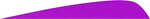 Gateway Parabolic Feathers Purple 4 in. RW 50 pk.  