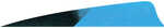 Gateway Shield Cut Feathers Kuru Blue 4 in. RW 50 pk.  