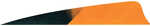 Gateway Shield Cut Feathers Kuru Flo Orange 4 in. RW 50 pk.  