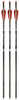 Bohning Black Sky Bolt 20 In. Red/white Vanes 3 Pk Model: A201rd3-3