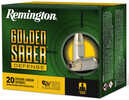 Remington Ammunition R21368 Golden Saber Bonded 10mm Auto 180 Gr Brass Jacketed Hollow Point (BBJHP) 20 Bx/25 Cs