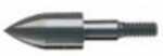 SAUNDERS ARCHERY COMPANY Screw-In Bullet Point 21/64 100 Grains 100/pk 24278