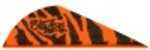 Bohning Archery Blazer Tiger Stripe Vanes 2 Orange 36/pk. 28496