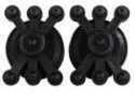 Bow Jaws Bowjax Monster Jax Limb Dampeners Split Pack Of 2 Black Md: 1025