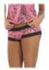 Webers Camo Leather Goods Naked North Pink Lace Boy Short Pantie Sm 35487